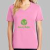 Ladies Core Cotton V Neck Tee Thumbnail