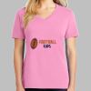 Ladies Core Cotton V Neck Tee Thumbnail