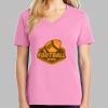Ladies Core Cotton V Neck Tee Thumbnail