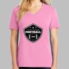 Ladies Core Cotton V Neck Tee Thumbnail
