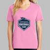 Ladies Core Cotton V Neck Tee Thumbnail