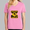 Ladies Core Cotton V Neck Tee Thumbnail