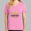 Ladies Core Cotton V Neck Tee Thumbnail