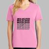 Ladies Core Cotton V Neck Tee Thumbnail