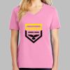 Ladies Core Cotton V Neck Tee Thumbnail