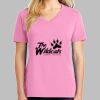 Ladies Core Cotton V Neck Tee Thumbnail