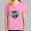 Ladies Core Cotton V Neck Tee Thumbnail
