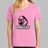 Ladies Core Cotton V Neck Tee Thumbnail