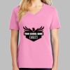 Ladies Core Cotton V Neck Tee Thumbnail