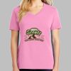 Ladies Core Cotton V Neck Tee Thumbnail