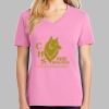 Ladies Core Cotton V Neck Tee Thumbnail