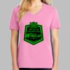 Ladies Core Cotton V Neck Tee Thumbnail