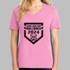 Ladies Core Cotton V Neck Tee Thumbnail