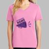 Ladies Core Cotton V Neck Tee Thumbnail
