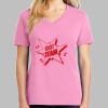 Ladies Core Cotton V Neck Tee Thumbnail