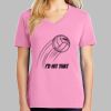 Ladies Core Cotton V Neck Tee Thumbnail