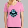 Ladies Core Cotton V Neck Tee Thumbnail