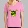 Ladies Core Cotton V Neck Tee Thumbnail