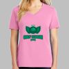 Ladies Core Cotton V Neck Tee Thumbnail