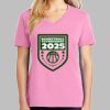 Ladies Core Cotton V Neck Tee Thumbnail
