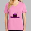 Ladies Core Cotton V Neck Tee Thumbnail