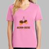 Ladies Core Cotton V Neck Tee Thumbnail