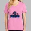 Ladies Core Cotton V Neck Tee Thumbnail