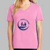 Ladies Core Cotton V Neck Tee Thumbnail