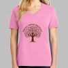 Ladies Core Cotton V Neck Tee Thumbnail