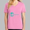 Ladies Core Cotton V Neck Tee Thumbnail