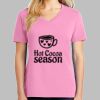 Ladies Core Cotton V Neck Tee Thumbnail