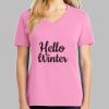 Ladies Core Cotton V Neck Tee Thumbnail