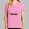 Ladies Core Cotton V Neck Tee Thumbnail