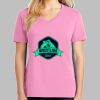 Ladies Core Cotton V Neck Tee Thumbnail