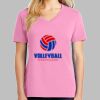 Ladies Core Cotton V Neck Tee Thumbnail