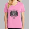 Ladies Core Cotton V Neck Tee Thumbnail