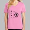 Ladies Core Cotton V Neck Tee Thumbnail