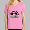 Ladies Core Cotton V Neck Tee Thumbnail
