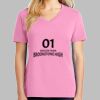 Ladies Core Cotton V Neck Tee Thumbnail