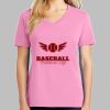 Ladies Core Cotton V Neck Tee Thumbnail