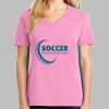 Ladies Core Cotton V Neck Tee Thumbnail