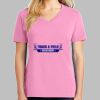 Ladies Core Cotton V Neck Tee Thumbnail