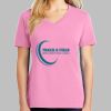 Ladies Core Cotton V Neck Tee Thumbnail