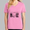 Ladies Core Cotton V Neck Tee Thumbnail
