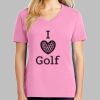Ladies Core Cotton V Neck Tee Thumbnail