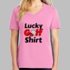 Ladies Core Cotton V Neck Tee Thumbnail