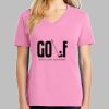 Ladies Core Cotton V Neck Tee Thumbnail