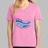 Ladies Core Cotton V Neck Tee Thumbnail