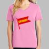 Ladies Core Cotton V Neck Tee Thumbnail