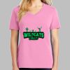 Ladies Core Cotton V Neck Tee Thumbnail